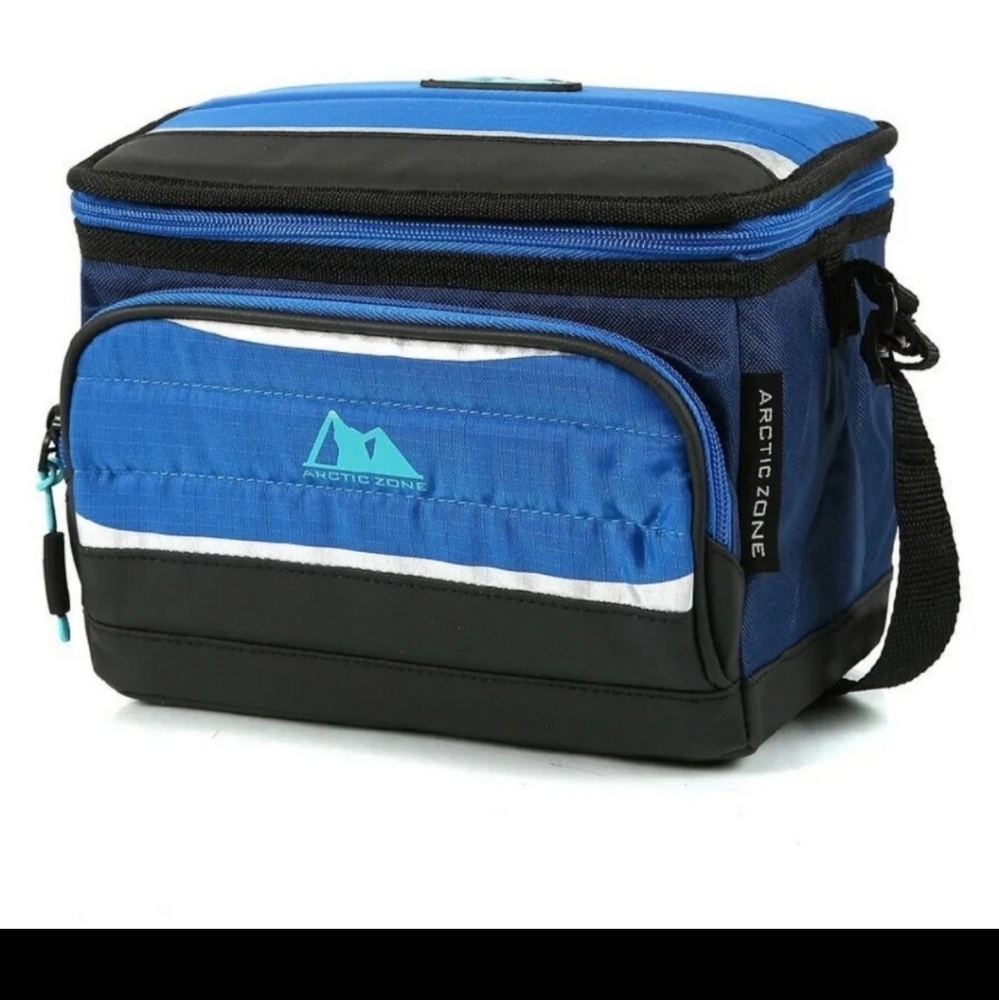 NWT 😎 Collapsible Cooler + Lunch Bag by Arctic Zone w/ Antimicrobial Protection